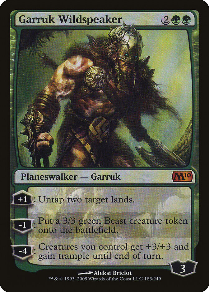 Garruk Wildspeaker (183) - Magic 2010 (M10)