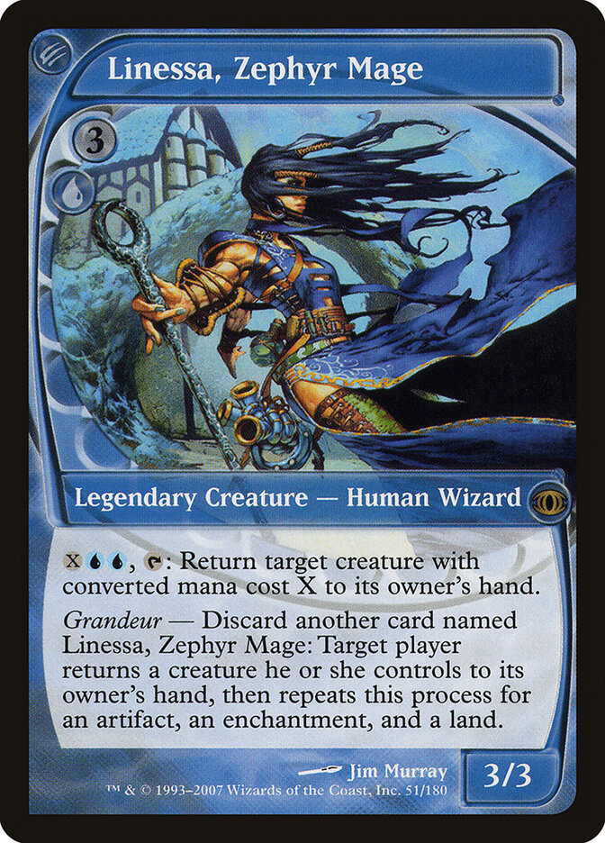 Linessa, Zephyr Mage (51) - Future Sight (FUT)