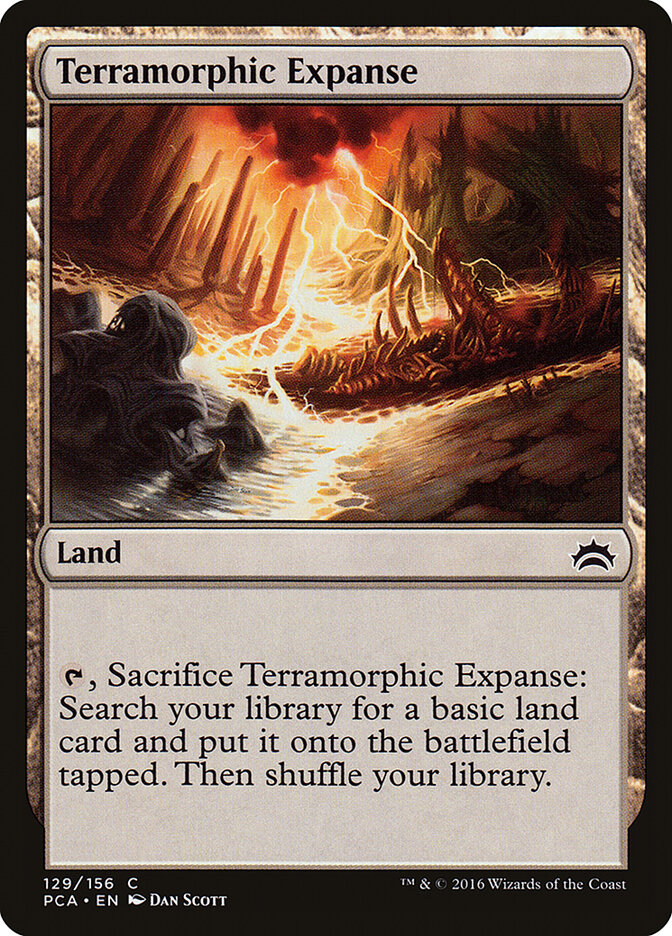 Terramorphic Expanse (129) - Planechase Anthology (PCA)