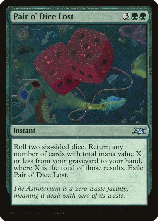 Pair o' Dice Lost (435) - Unfinity (UNF)
