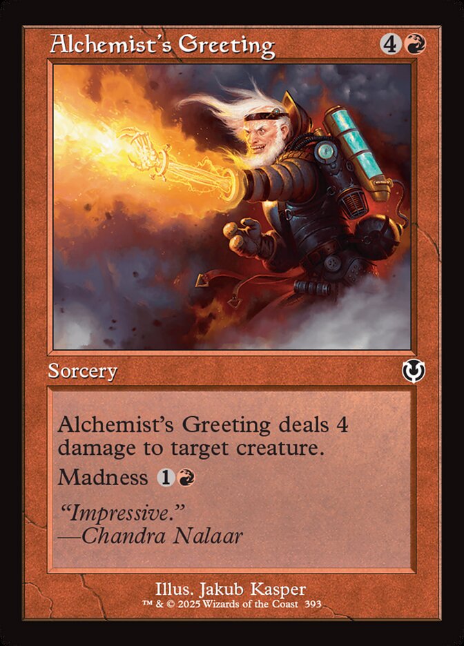 Alchemist's Greeting (393) - Innistrad Remastered (INR)