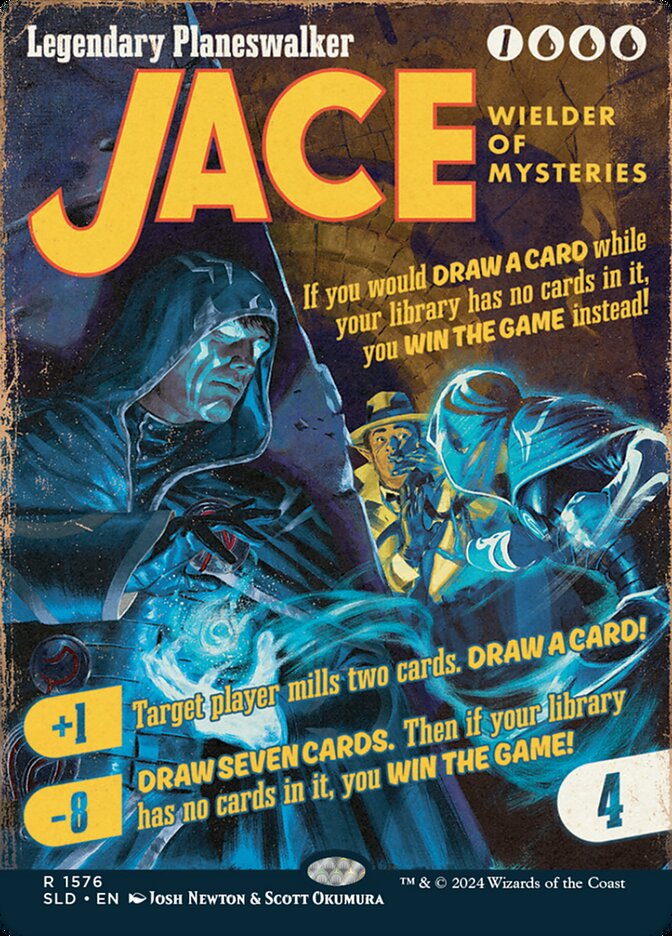 Jace, Wielder of Mysteries (1576) - Secret Lair Drop (SLD)