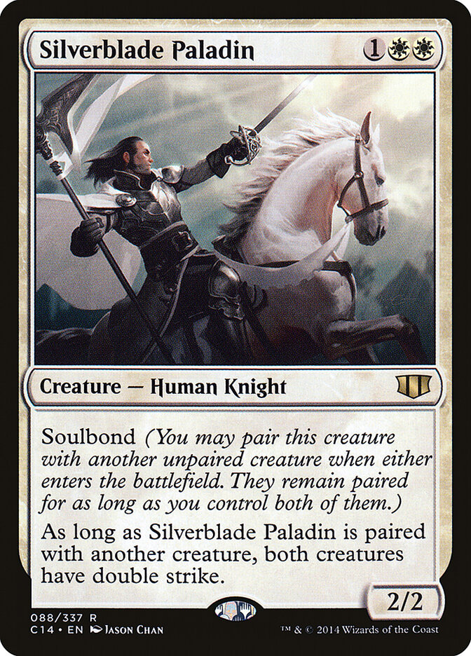 Silverblade Paladin (88) - Commander 2014 (C14)