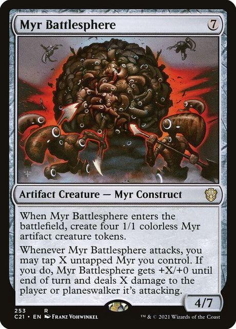 Myr Battlesphere (253) - Commander 2021 (C21)