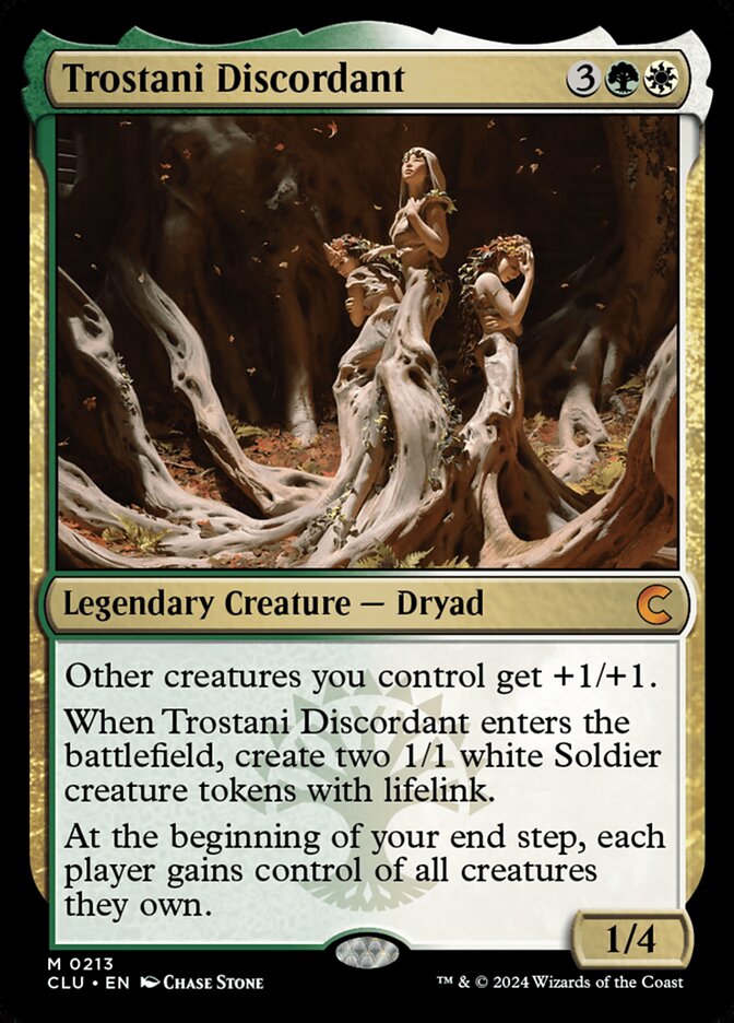 Trostani Discordant (213) - Ravnica: Clue Edition (CLU)