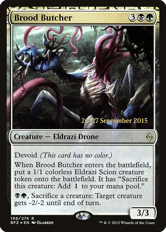 Brood Butcher (199s) - Battle for Zendikar Promos (PBFZ)