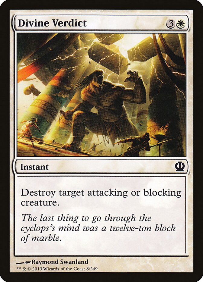 Divine Verdict (8) - Theros (THS)