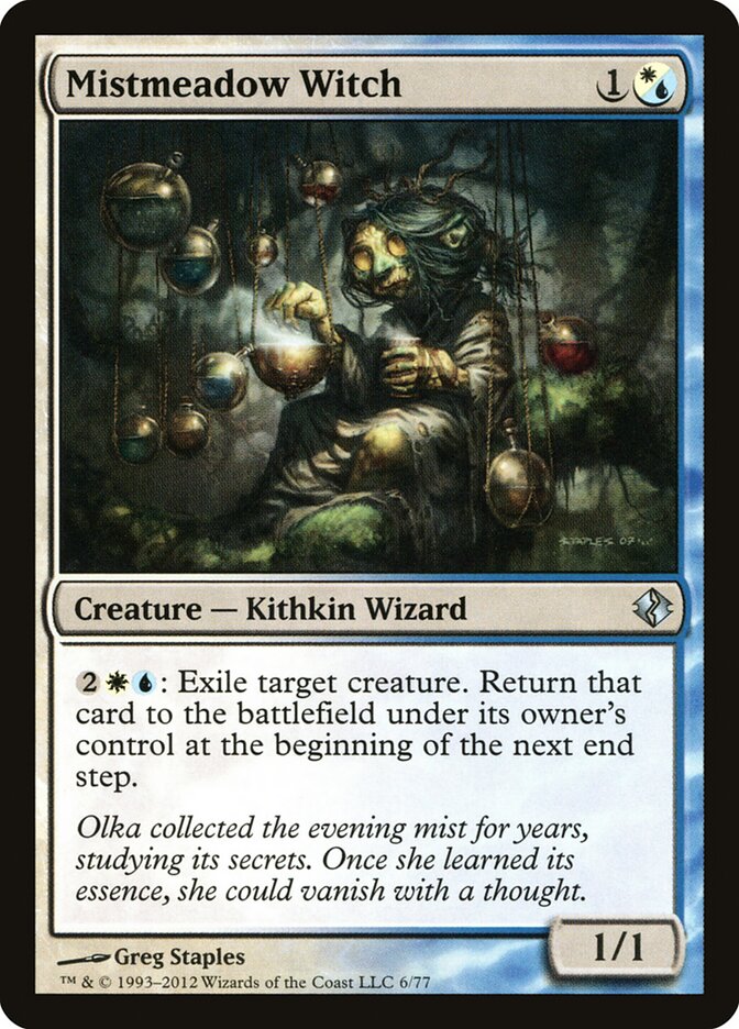 Mistmeadow Witch (6) - Duel Decks: Venser vs. Koth (DDI)