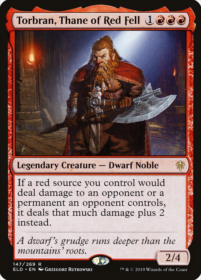 Torbran, Thane of Red Fell (147) - Throne of Eldraine (ELD)
