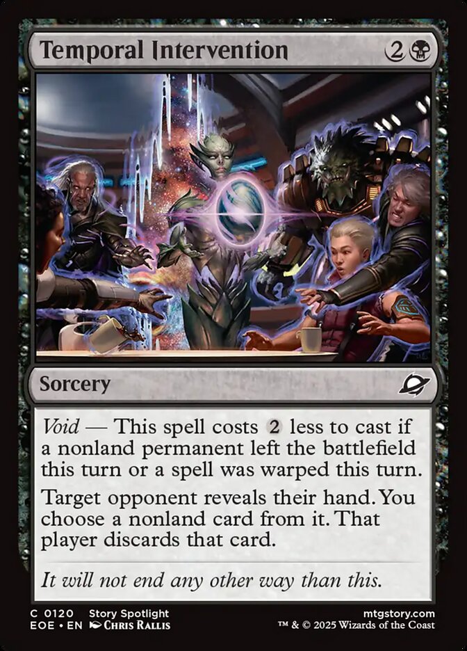 Temporal Intervention (120) - Edge of Eternities (EOE)