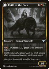 Child of the Pack // Savage Packmate (501) - Innistrad: Double Feature (DBL)
