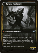 Child of the Pack // Savage Packmate (501) - Innistrad: Double Feature (DBL)
