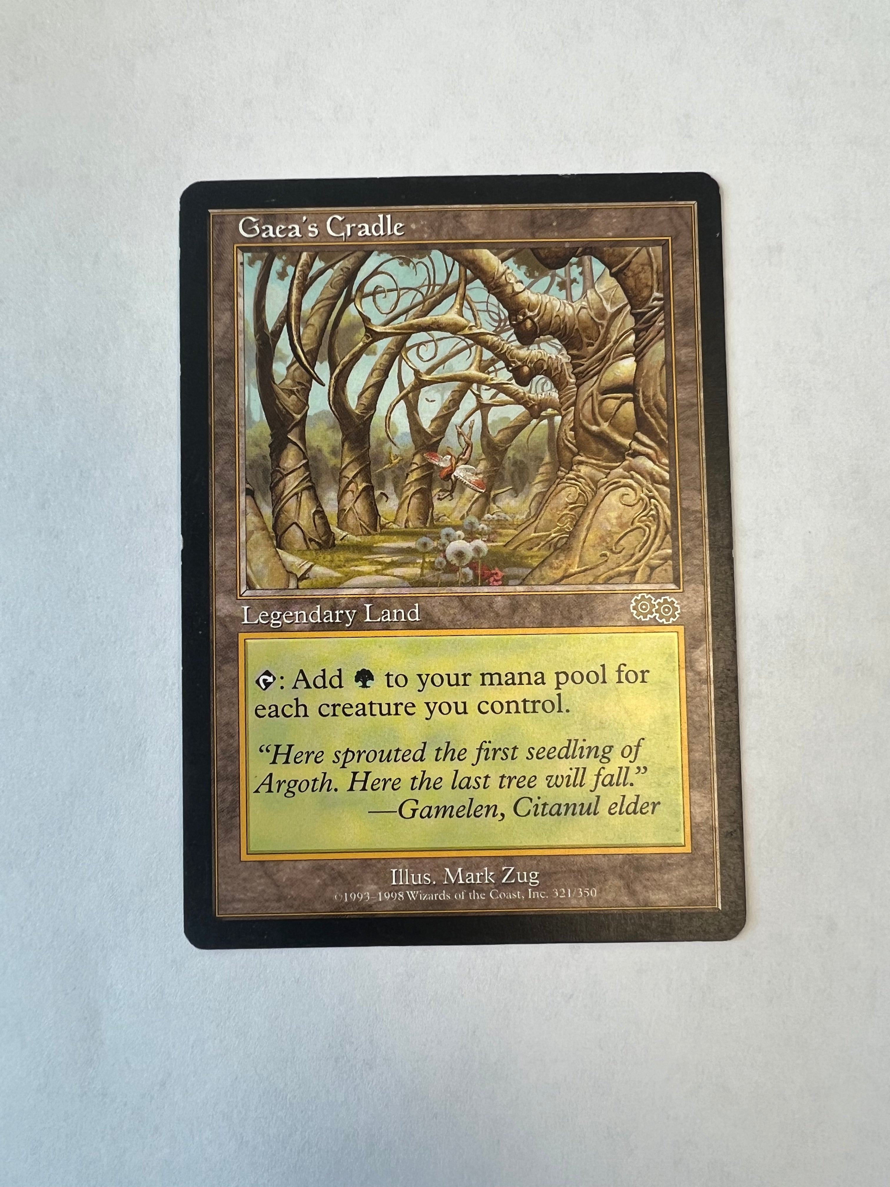 Gaea's Cradle - [#2505] Urza's Saga (USG) – Alchemist's Refuge