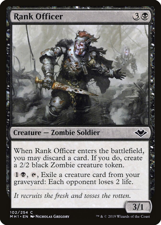 Rank Officer (102) - Modern Horizons (MH1)