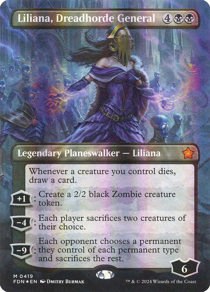 Liliana, Dreadhorde General (419) - Foundations (FDN)