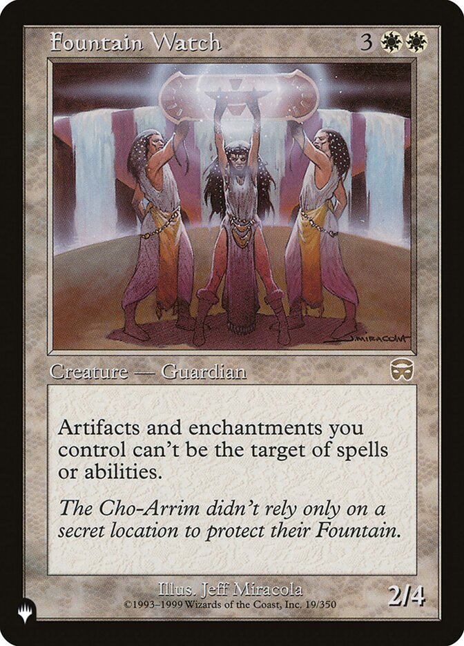 Fountain Watch (MMQ-19) - The List (PLST)