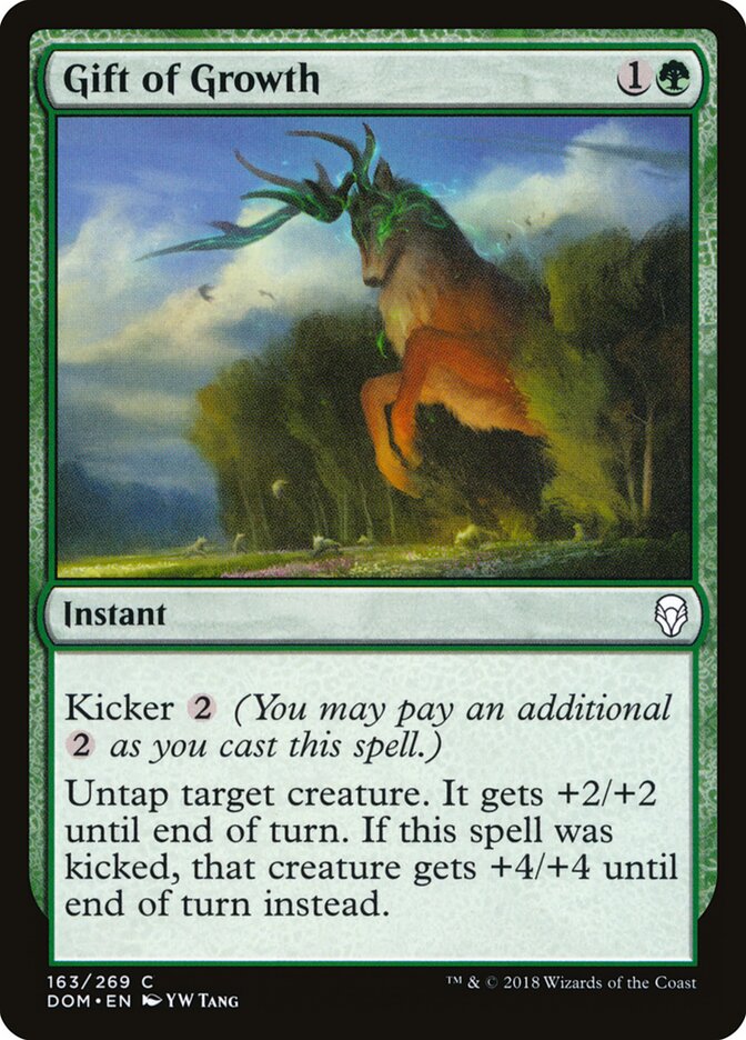 Gift of Growth (163) - Dominaria (DOM)