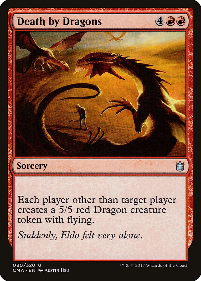 Death by Dragons (80) - Commander Anthology (CMA)