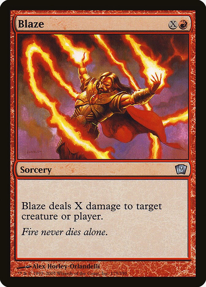 Blaze (175) - Ninth Edition (9ED)