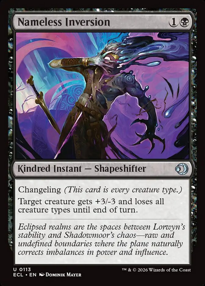 Nameless Inversion (113) - Lorwyn Eclipsed (ECL)