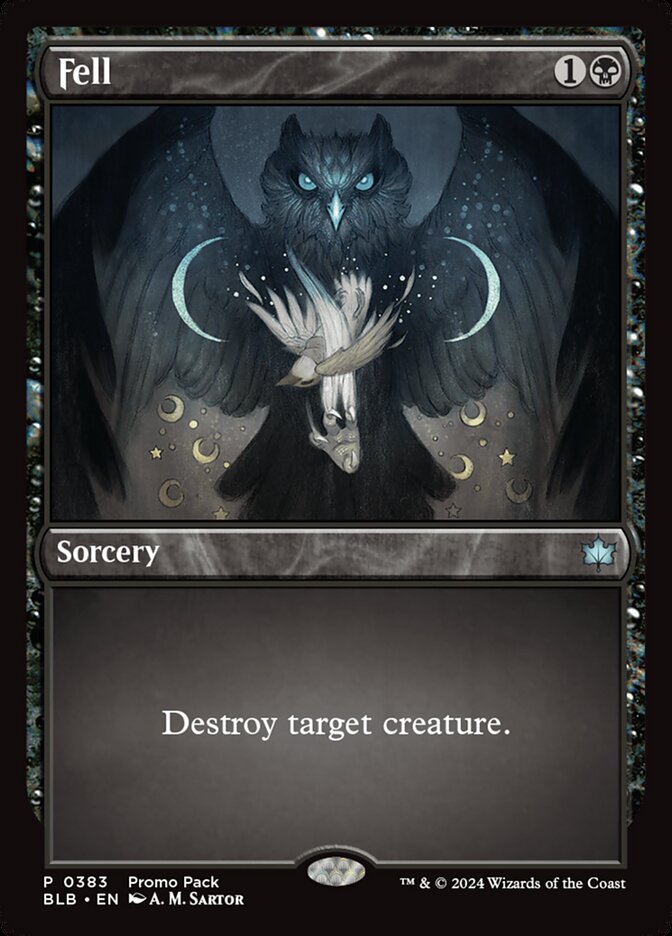 Fell - [Foil, Promo] Bloomburrow (BLB)