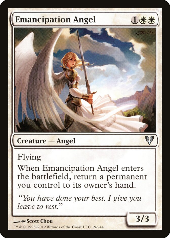 Emancipation Angel (19) - Avacyn Restored (AVR)