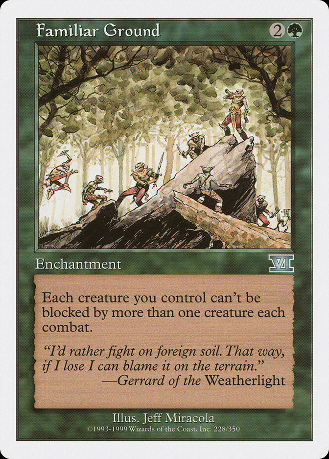 Familiar Ground (228) - Classic Sixth Edition (6ED)