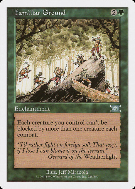 Familiar Ground (228) - Classic Sixth Edition (6ED)