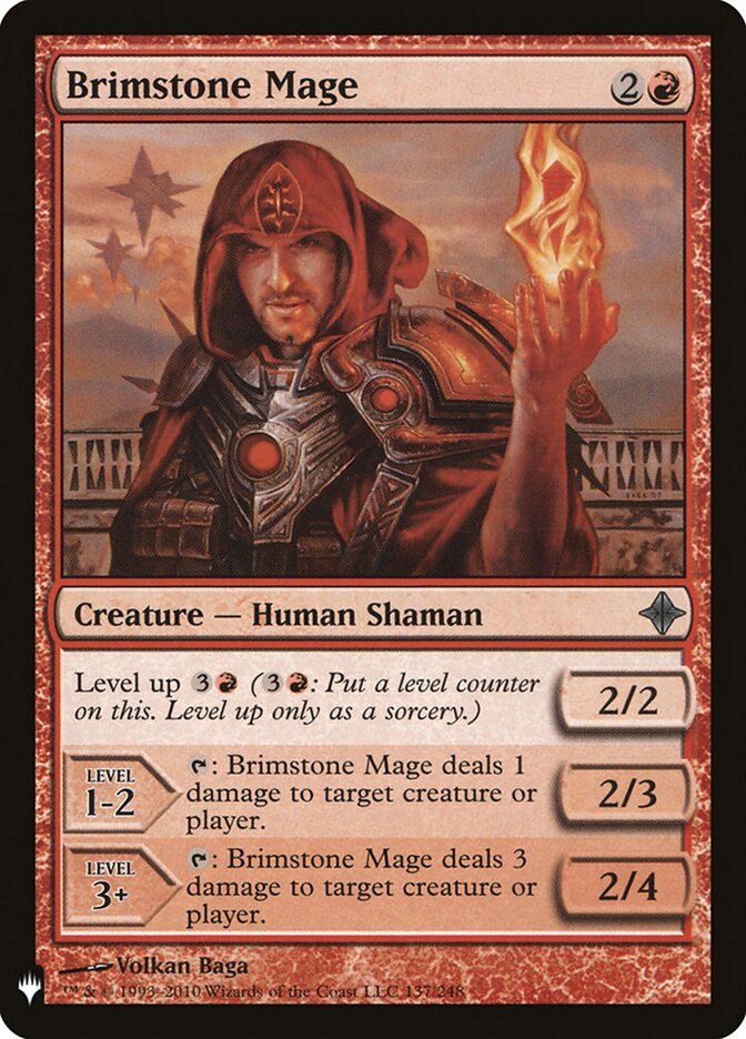 Brimstone Mage (ROE-137) - The List (PLST)