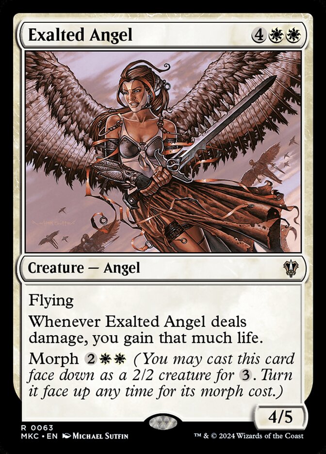Exalted Angel (63) - Murders at Karlov Manor Commander (MKC)