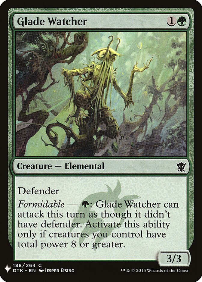 Glade Watcher (DTK-188) - The List (PLST)