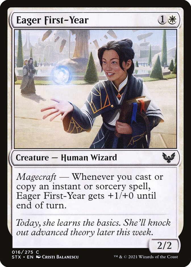 Eager First-Year (16) - Strixhaven: School of Mages (STX)