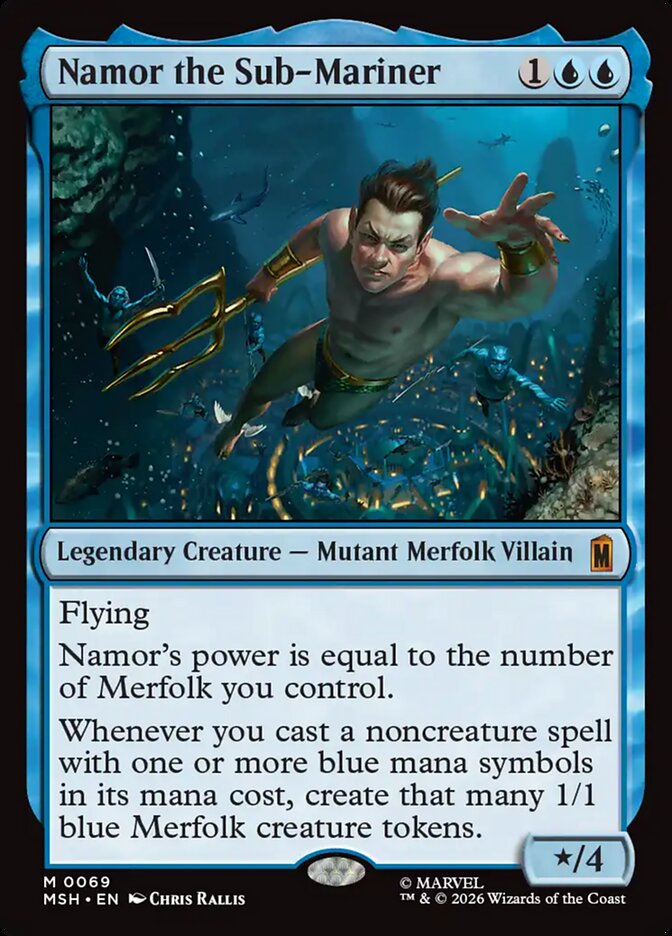 Namor the Sub-Mariner (69) - Marvel Super Heroes (MSH)