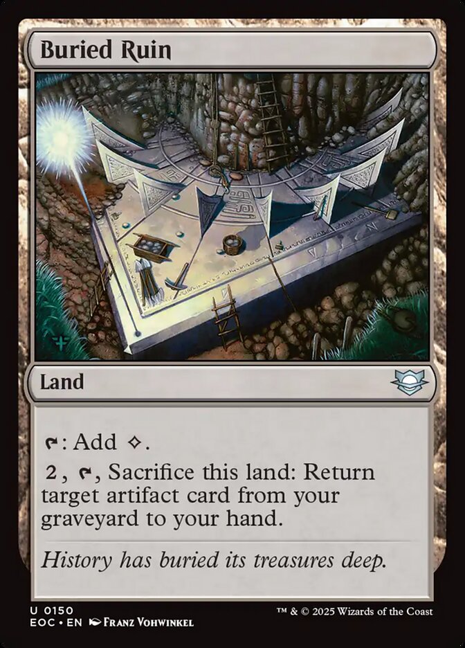 Buried Ruin (150) - Edge of Eternities Commander (EOC)