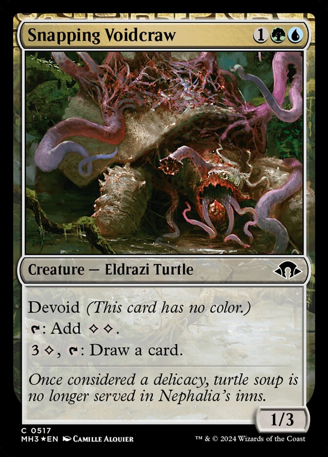 Snapping Voidcraw - [Foil] Modern Horizons 3 (MH3)