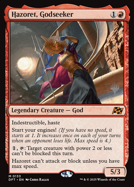 Hazoret, Godseeker (133p) - Aetherdrift Promos (PDFT)