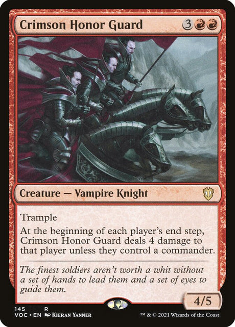 Crimson Honor Guard (145) - Crimson Vow Commander (VOC)