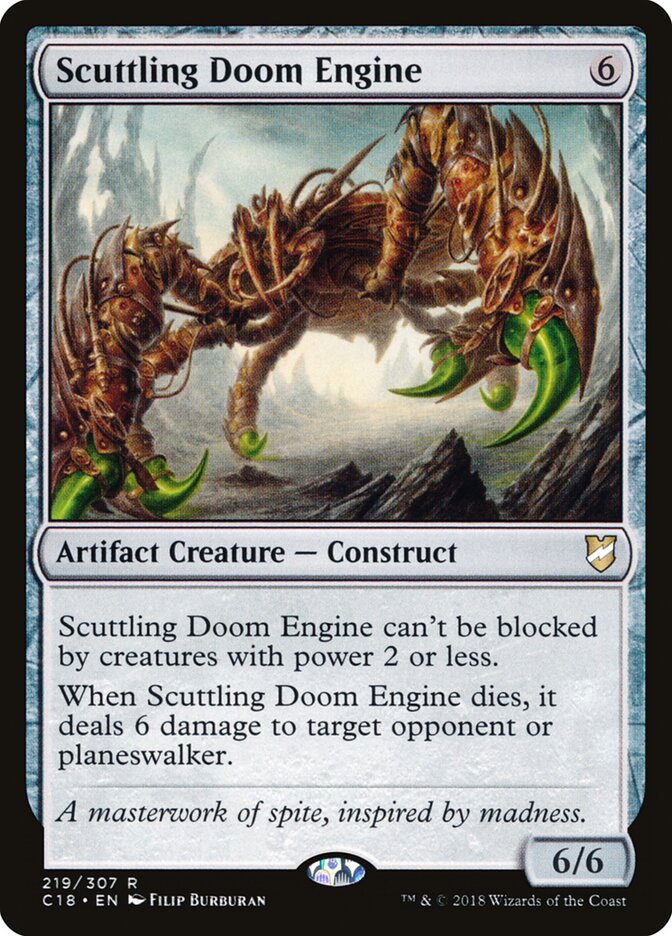 Scuttling Doom Engine (219) - Commander 2018 (C18)