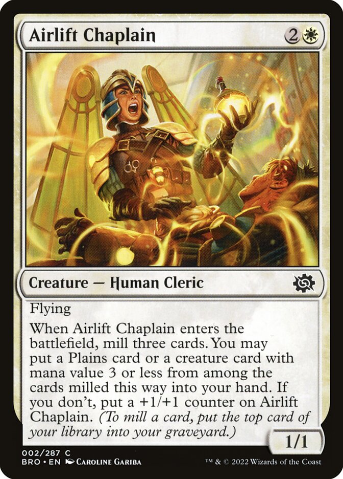 Airlift Chaplain (2) - The Brothers' War (BRO)
