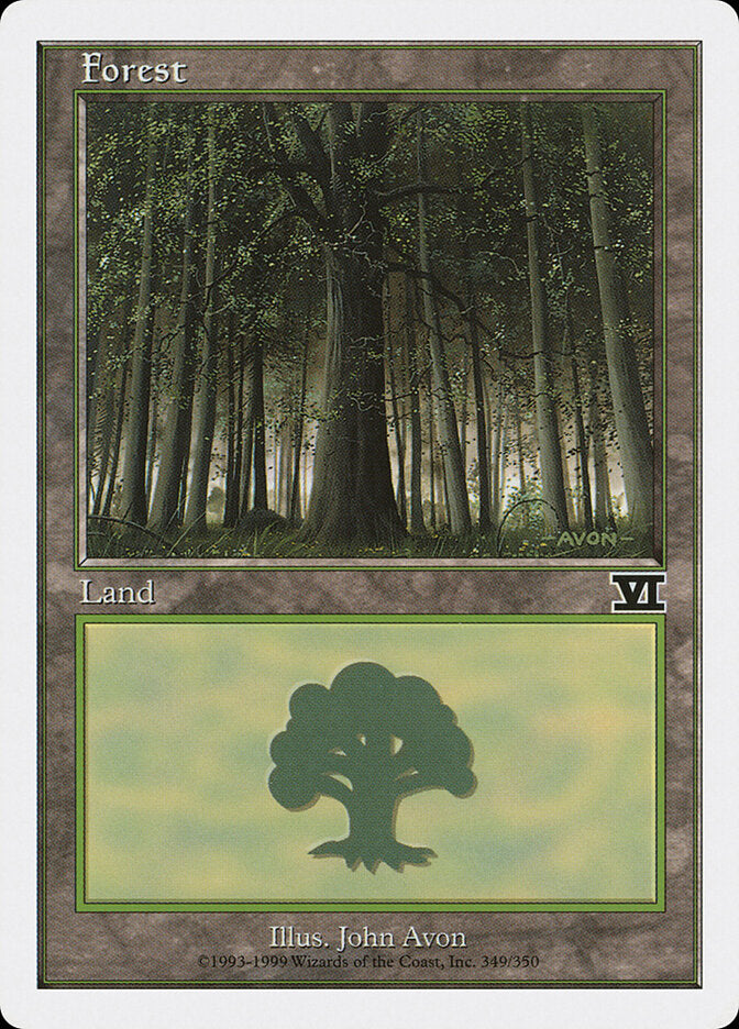 Forest (349) - Classic Sixth Edition (6ED)