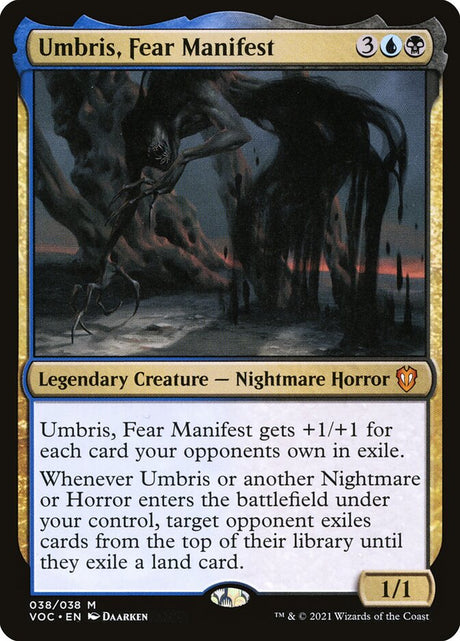 Umbris, Fear Manifest (38) - Crimson Vow Commander (VOC)