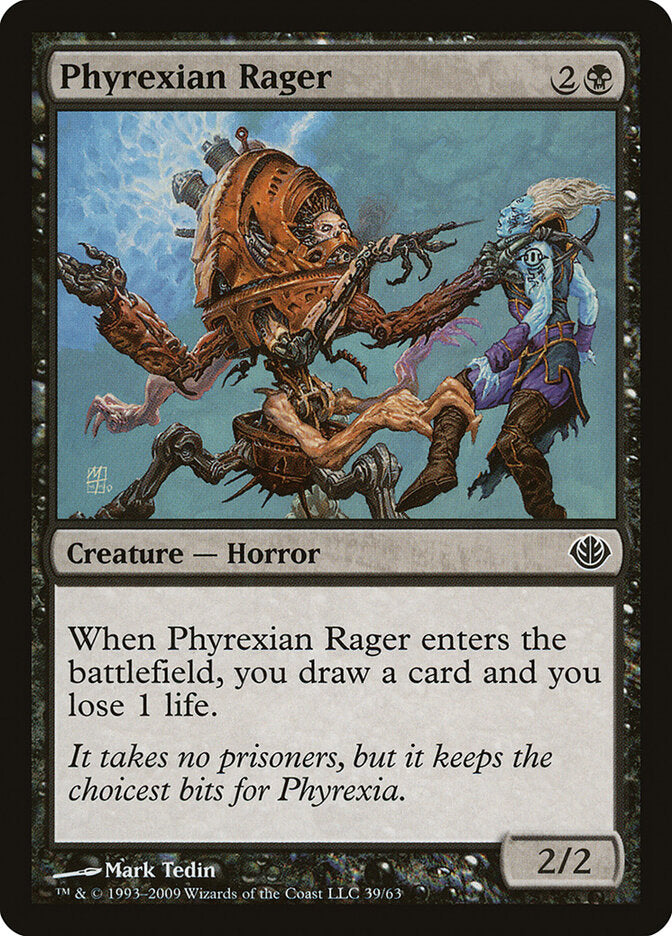 Phyrexian Rager (39) - Duel Decks: Garruk vs. Liliana (DDD)