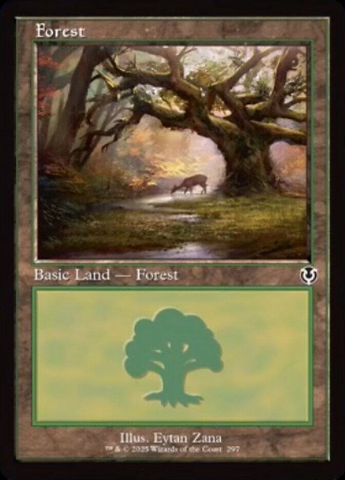 Forest (297) - [Foil, Retro Frame] Innistrad Remastered (INR)