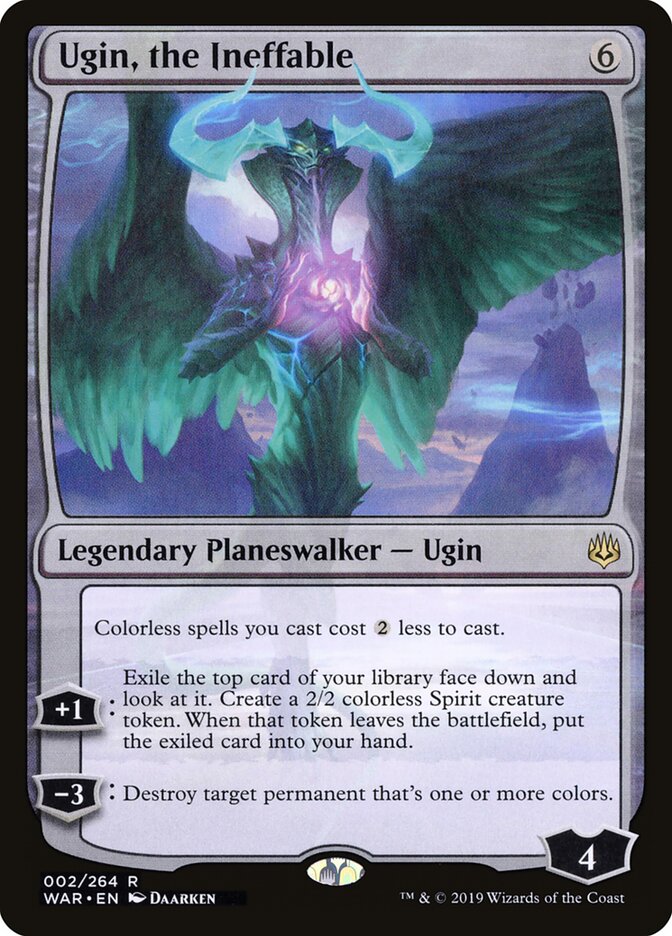 Ugin, the Ineffable (2) - War of the Spark (WAR)