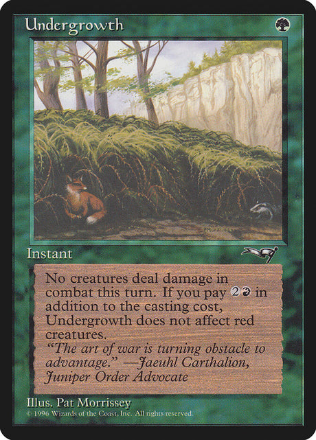 Undergrowth (102b) - Alliances (ALL)
