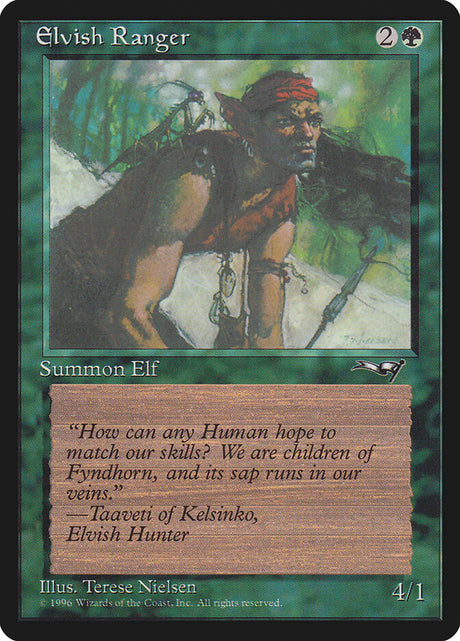 Elvish Ranger (88b) - Alliances (ALL)
