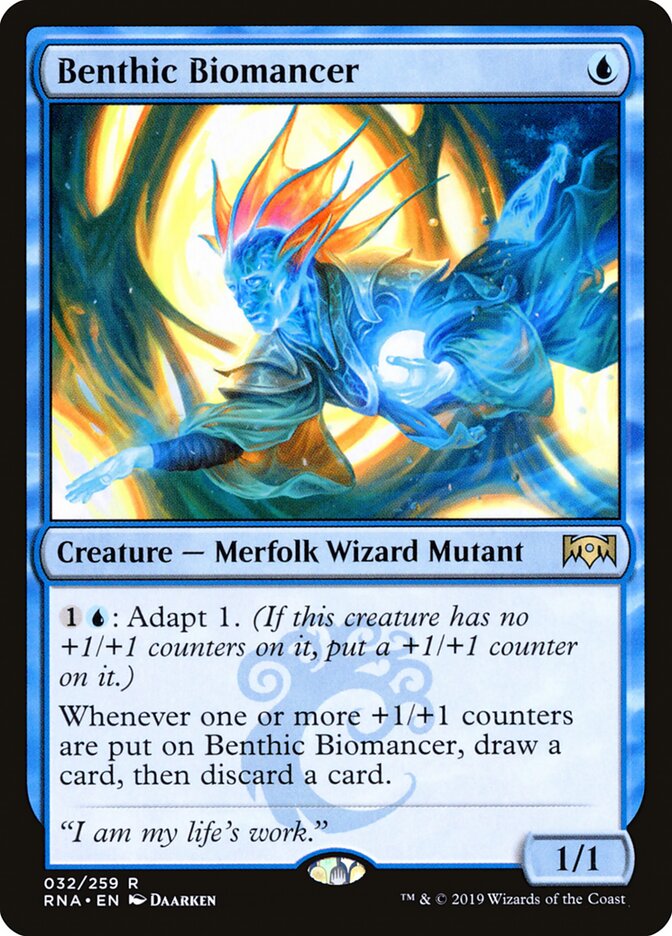 Benthic Biomancer (32) - Ravnica Allegiance (RNA)
