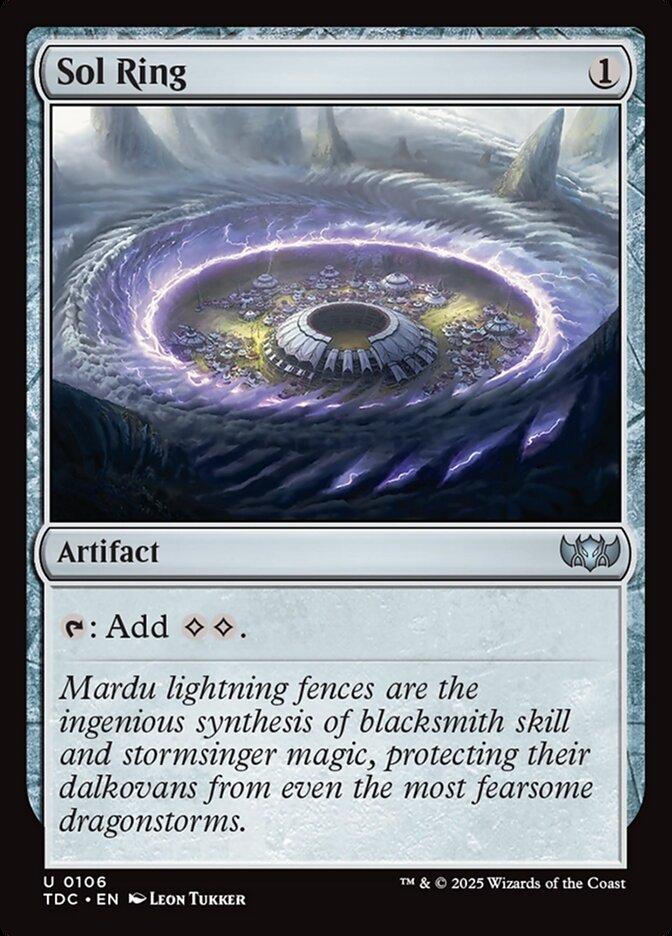 Sol Ring - Tarkir: Dragonstorm Commander (TDC)