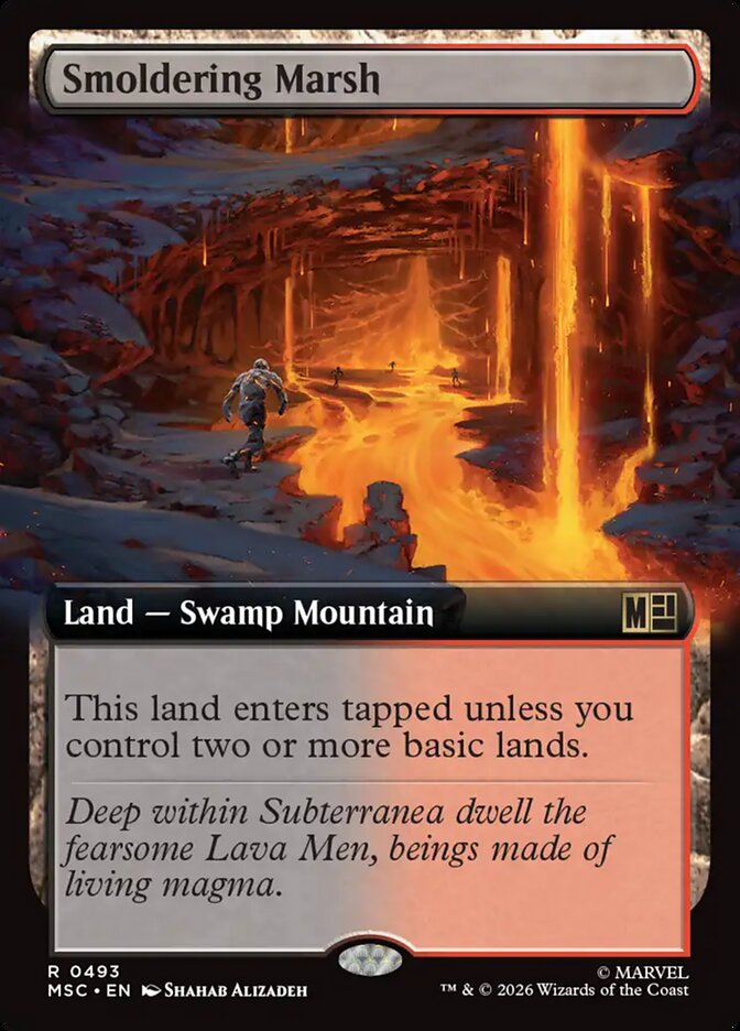 Smoldering Marsh (493) - Marvel Super Heroes Commander (MSC)