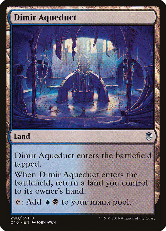 Dimir Aqueduct (290) - Commander 2016 (C16)